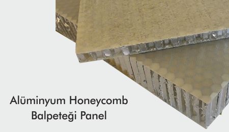 Aluminyum Honeycomb Balpeteği Panel